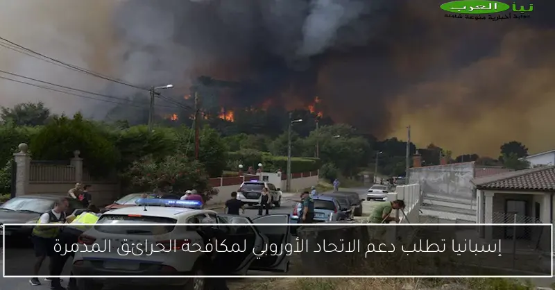 إسبانيا تطلب دعم الاتحاد الأوروبي لمكافحة الحرائق المدمرة