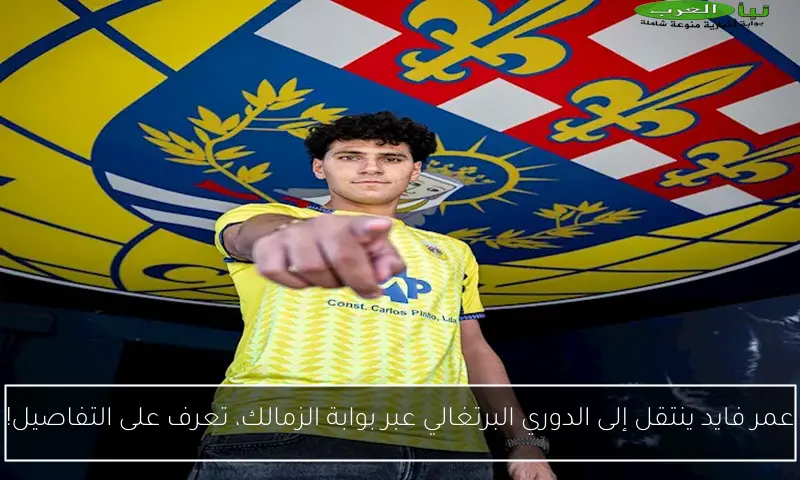 عمر فايد ينتقل إلى الدوري البرتغالي عبر بوابة الزمالك، تعرف على التفاصيل!
