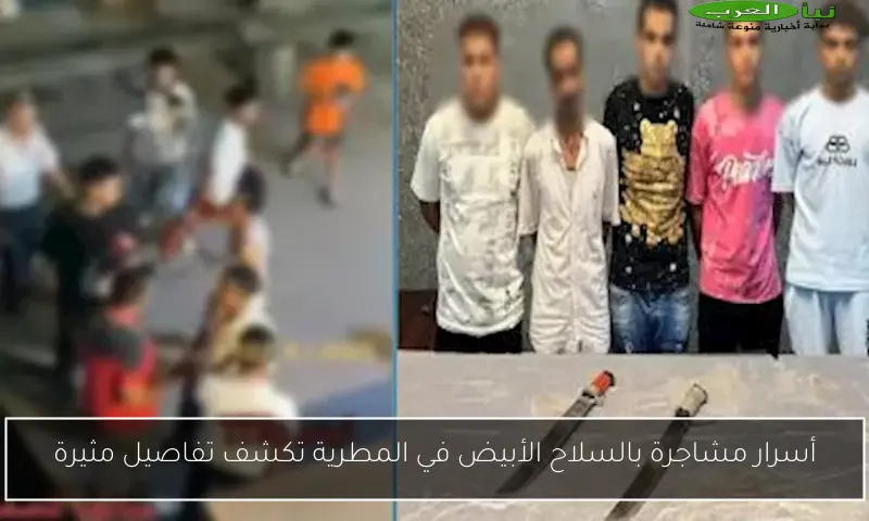 أسرار مشاجرة بالسلاح الأبيض في المطرية تكشف تفاصيل مثيرة