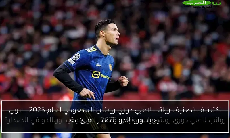 اكتشف تصنيف رواتب لاعبي دوري روشن السعودي لعام 2025.. عربي وحيد ورونالدو يتصدر القائمة