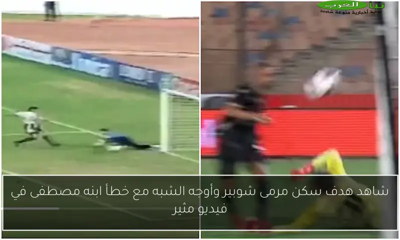 شاهد هدف سكن مرمى شوبير وأوجه الشبه مع خطأ ابنه مصطفى في فيديو مثير