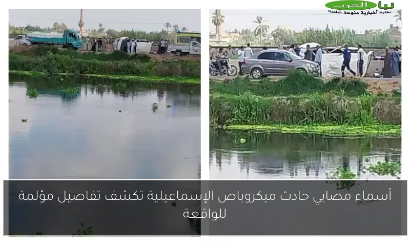 أسماء مصابي حادث ميكروباص الإسماعيلية تكشف تفاصيل مؤلمة للواقعة