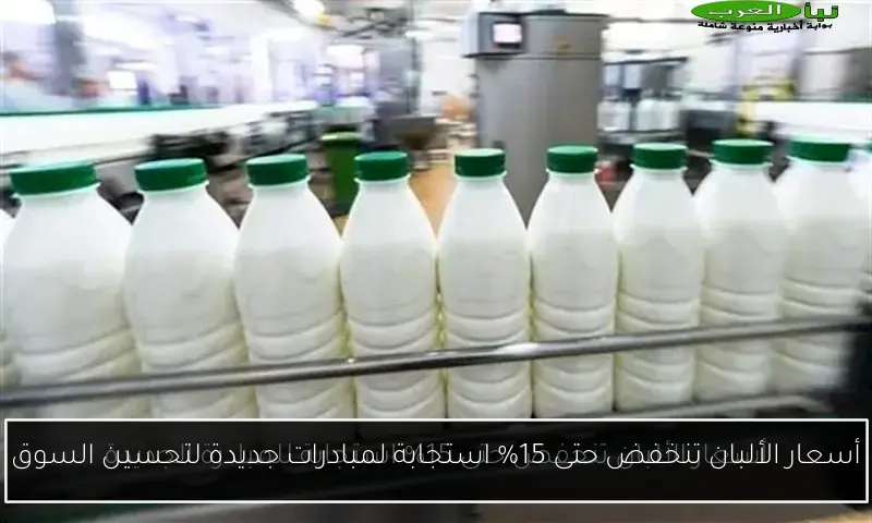 أسعار الألبان تنخفض حتى 15% استجابة لمبادرات جديدة لتحسين السوق
