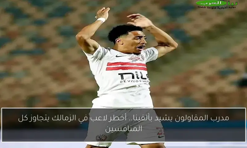 مدرب المقاولون يشيد بألفينا.. أخطر لاعب في الزمالك يتجاوز كل المنافسين