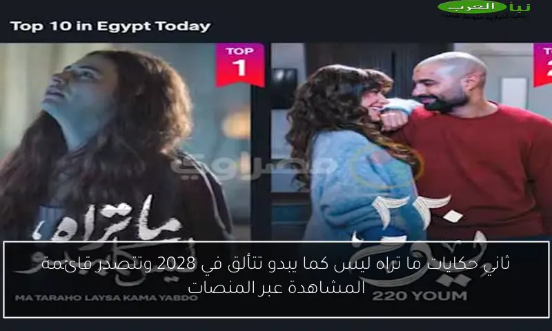 ثاني حكايات ما تراه ليس كما يبدو تتألق في 2028 وتتصدر قائمة المشاهدة عبر المنصات