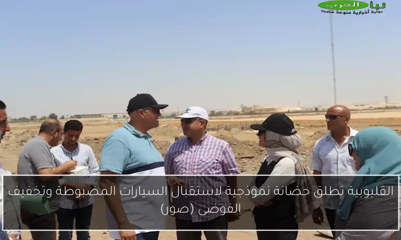 القليوبية تطلق حضانة نموذجية لاستقبال السيارات المضبوطة وتخفيف الفوضى (صور)