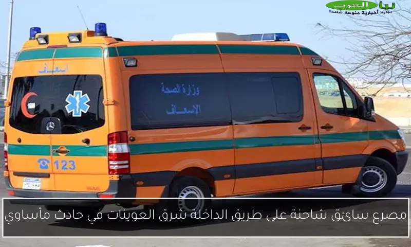 مصرع سائق شاحنة على طريق الداخلة شرق العوينات في حادث مأساوي