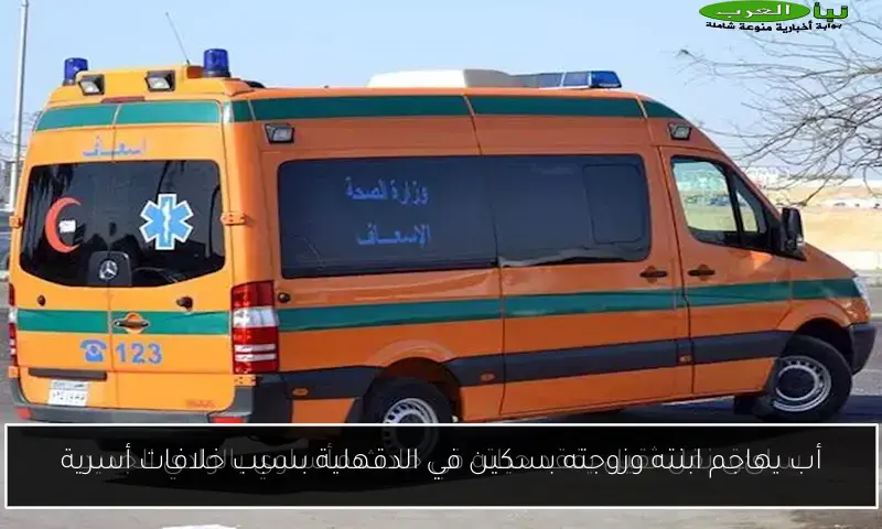 أب يهاجم ابنته وزوجته بسكين في الدقهلية بسبب خلافات أسرية