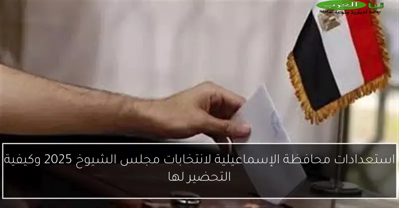 استعدادات محافظة الإسماعيلية لانتخابات مجلس الشيوخ 2025 وكيفية التحضير لها