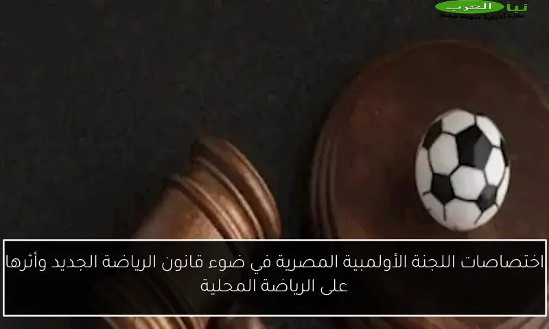 اختصاصات اللجنة الأولمبية المصرية في ضوء قانون الرياضة الجديد وأثرها على الرياضة المحلية