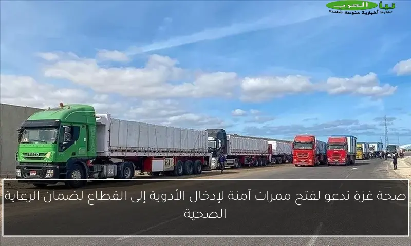 صحة غزة تدعو لفتح ممرات آمنة لإدخال الأدوية إلى القطاع لضمان الرعاية الصحية