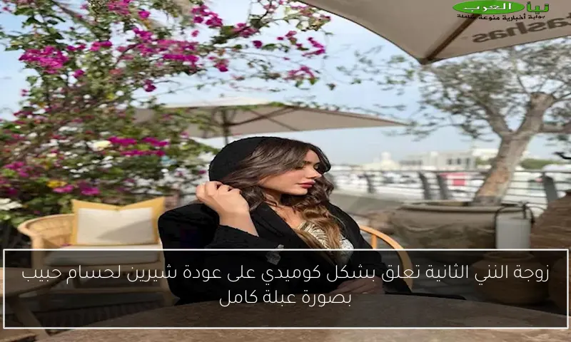 زوجة النني الثانية تعلق بشكل كوميدي على عودة شيرين لحسام حبيب بصورة عبلة كامل