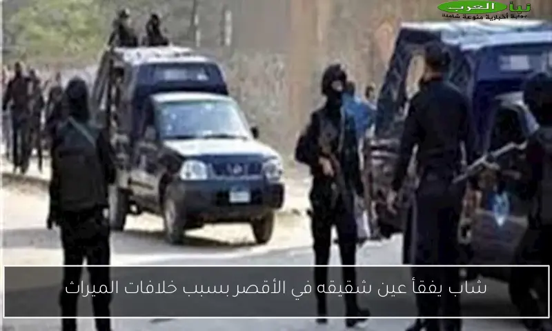 شاب يفقأ عين شقيقه في الأقصر بسبب خلافات الميراث