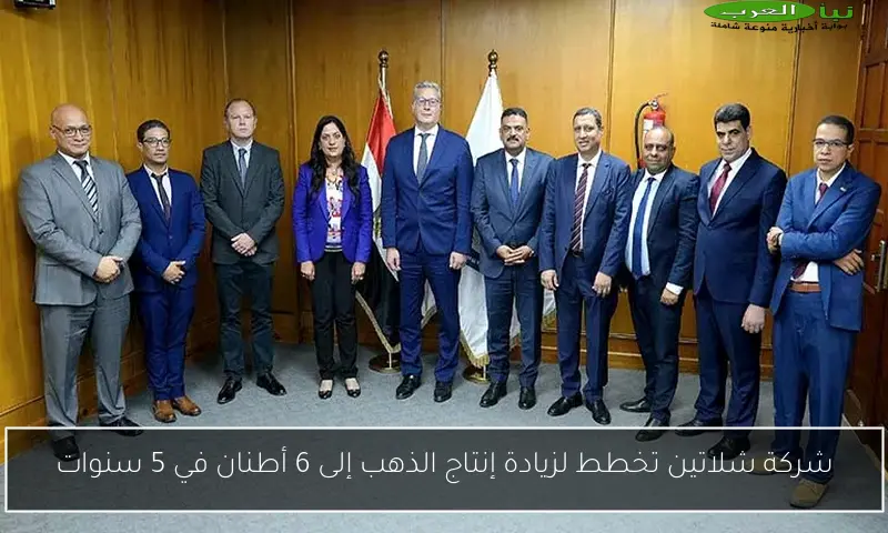 شركة شلاتين تخطط لزيادة إنتاج الذهب إلى 6 أطنان في 5 سنوات