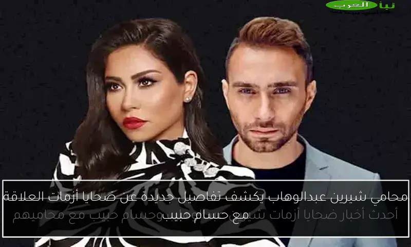 محامي شيرين عبدالوهاب يكشف تفاصيل جديدة عن ضحايا أزمات العلاقة مع حسام حبيب
