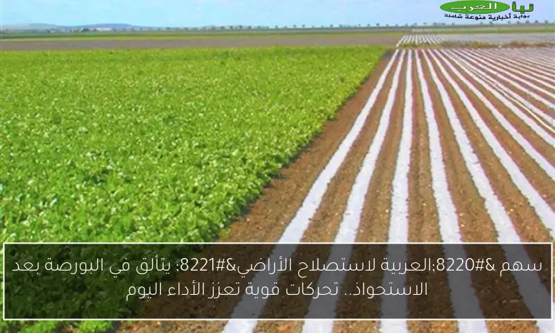 سهم “العربية لاستصلاح الأراضي” يتألق في البورصة بعد الاستحواذ.. تحركات قوية تعزز الأداء اليوم