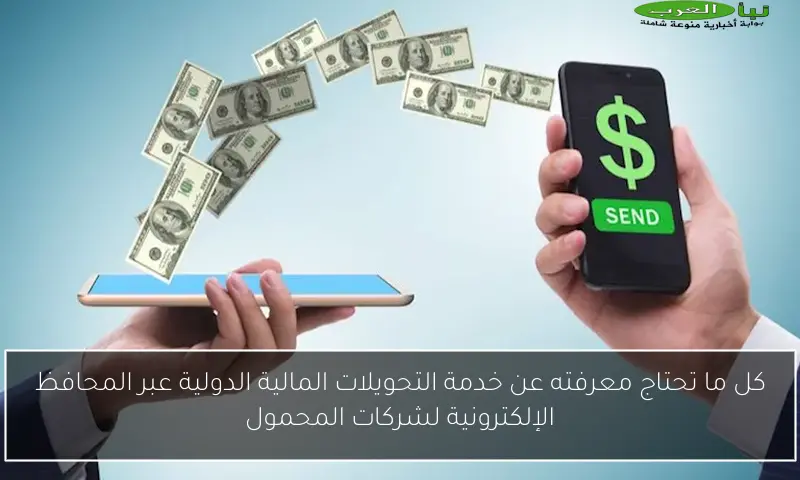 كل ما تحتاج معرفته عن خدمة التحويلات المالية الدولية عبر المحافظ الإلكترونية لشركات المحمول