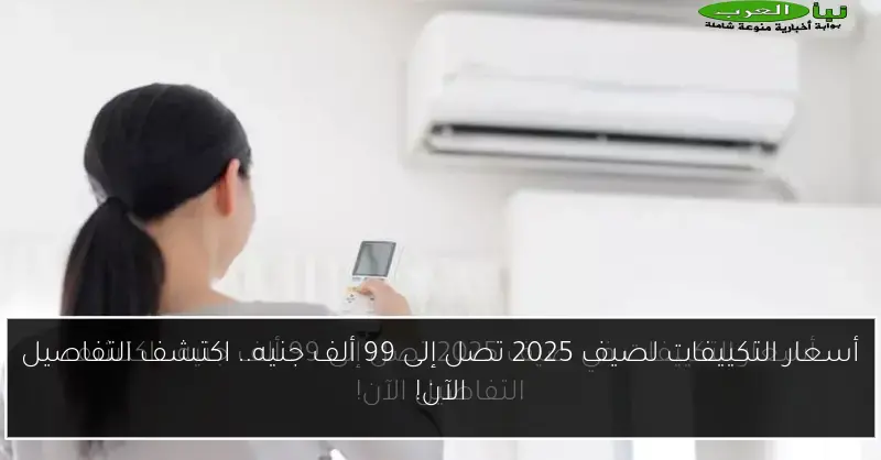 أسعار التكييفات لصيف 2025 تصل إلى 99 ألف جنيه.. اكتشف التفاصيل الآن!