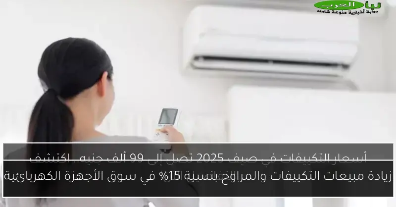 زيادة مبيعات التكييفات والمراوح بنسبة 15% في سوق الأجهزة الكهربائية