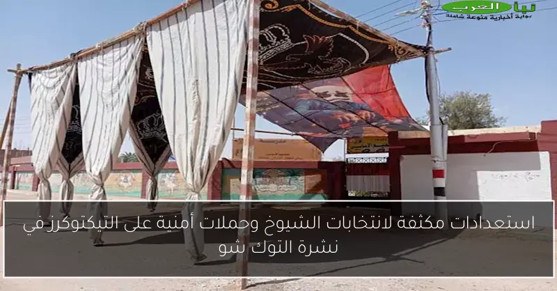 استعدادات مكثفة لانتخابات الشيوخ وحملات أمنية على التيكتوكرز في نشرة التوك شو