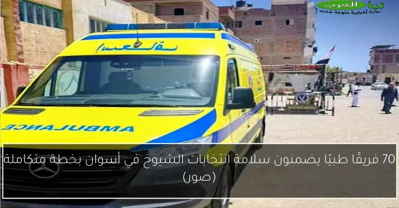70 فريقًا طبيًا يضمنون سلامة انتخابات الشيوخ في أسوان بخطة متكاملة (صور)