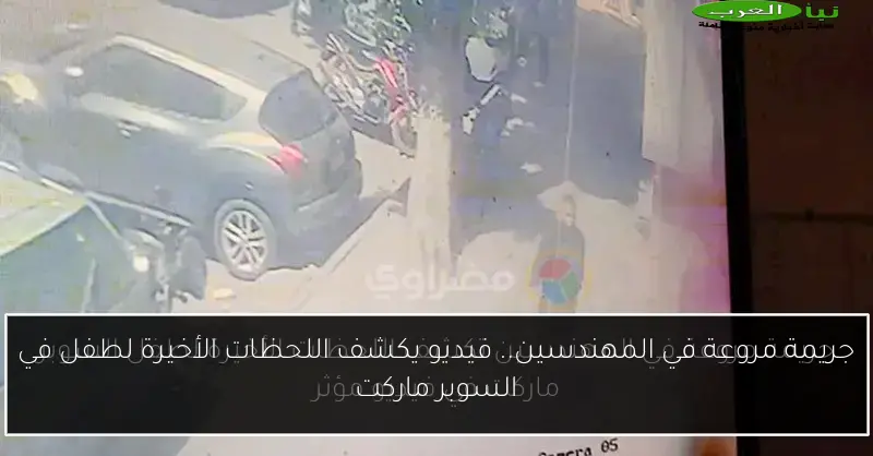 جريمة مروعة في المهندسين.. فيديو يكشف اللحظات الأخيرة لطفل في السوبر ماركت