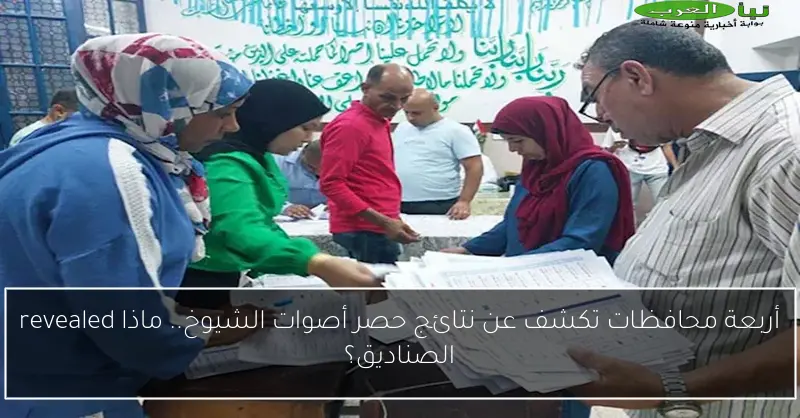 أربعة محافظات تكشف عن نتائج حصر أصوات الشيوخ.. ماذا revealed الصناديق؟