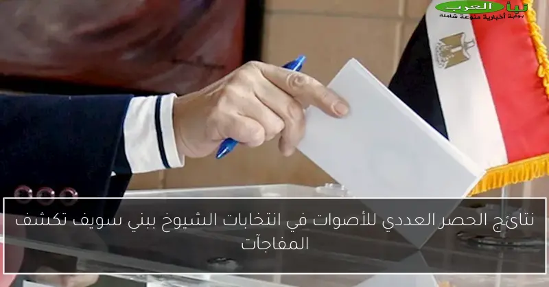 نتائج الحصر العددي للأصوات في انتخابات الشيوخ ببني سويف تكشف المفاجآت