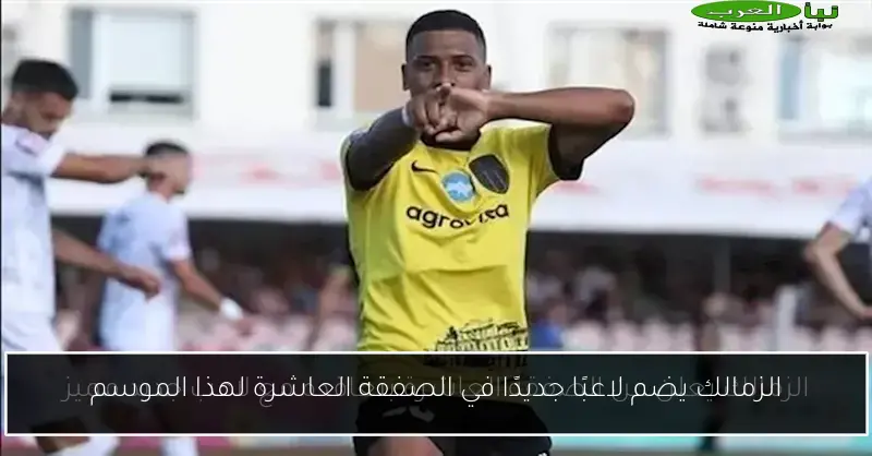 الزمالك يضم لاعبًا جديدًا في الصفقة العاشرة لهذا الموسم