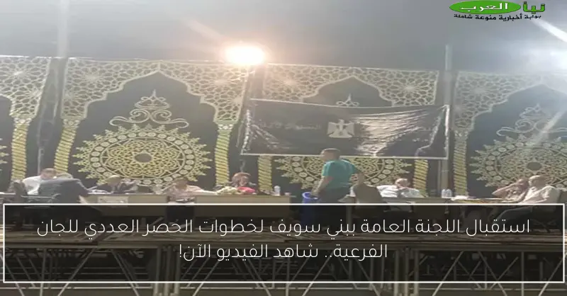 استقبال اللجنة العامة ببني سويف لخطوات الحصر العددي للجان الفرعية.. شاهد الفيديو الآن!