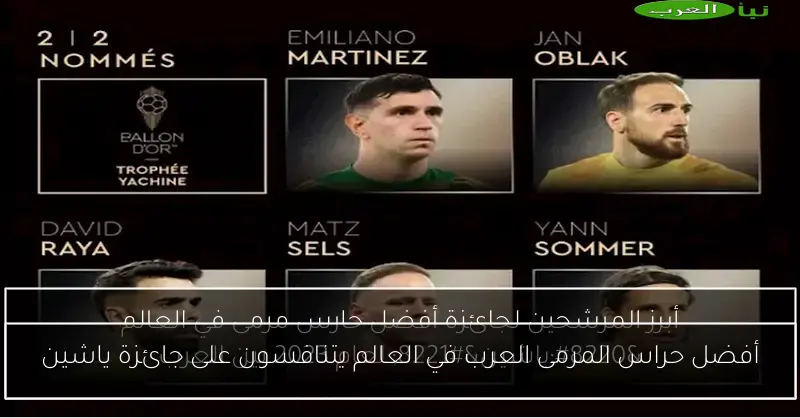أفضل حراس المرمى العرب في العالم يتنافسون على جائزة ياشين