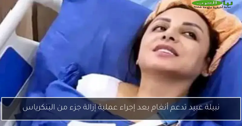 نبيلة عبيد تدعم أنغام بعد إجراء عملية إزالة جزء من البنكرياس