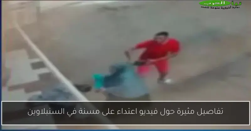 تفاصيل مثيرة حول فيديو اعتداء على مسنة في السنبلاوين