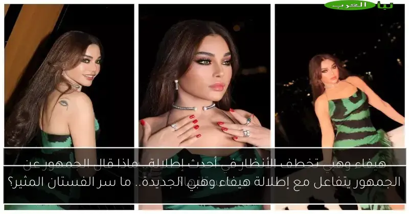 الجمهور يتفاعل مع إطلالة هيفاء وهبي الجديدة.. ما سر الفستان المثير؟