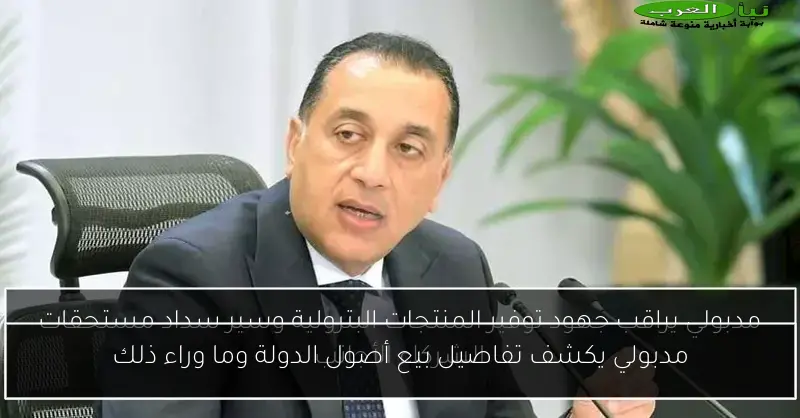 مدبولي يكشف تفاصيل بيع أصول الدولة وما وراء ذلك