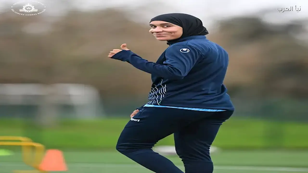 أول محجبة في تاريخ كأس العالم تمثل منتخب المغرب