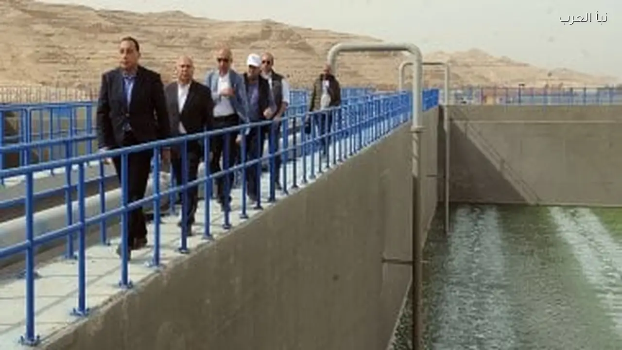رئيس الوزراء يزور محطة معالجة الصرف الصحي ببني حسن الشروق في المنيا