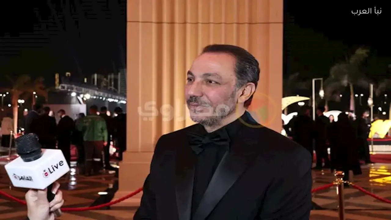 طارق لطفي وباسم سمرة في العرض الخاص لمسلسلات رمضان 2026