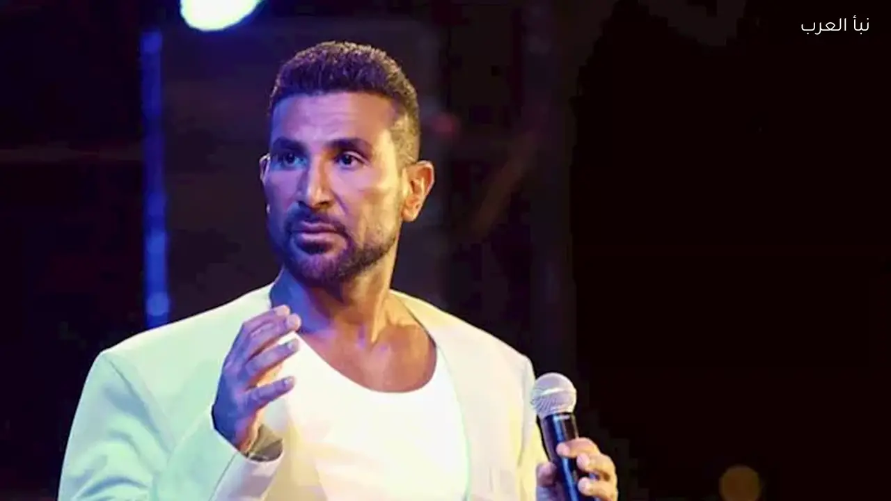 أحمد سعد يصل الرياض على متن طائرة خاصة