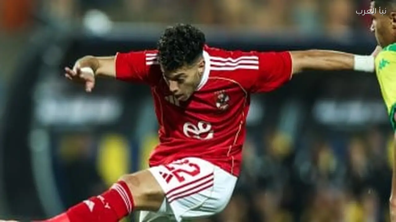 إمام عاشور يسجل هدفًا رائعًا في مباراة الأهلي والبنك