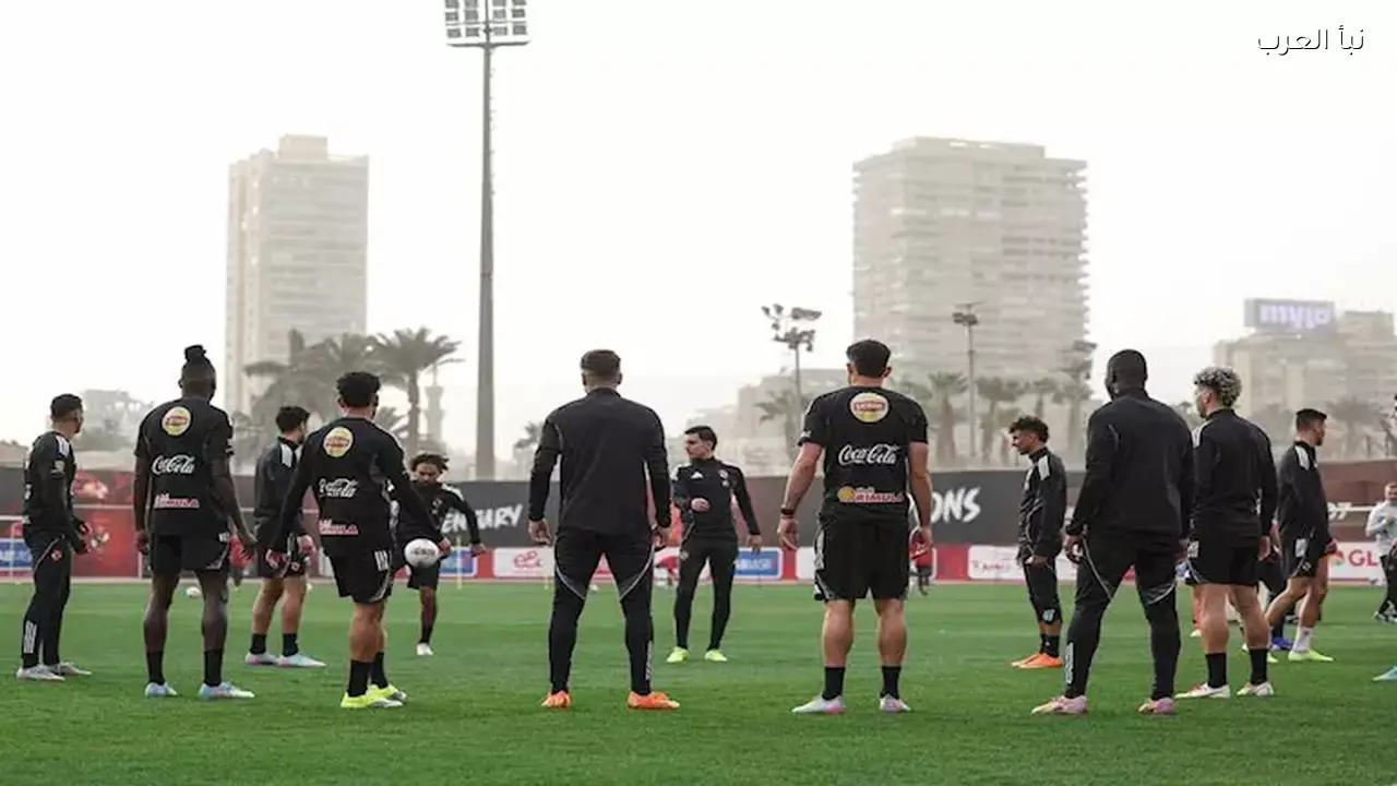 الأهلي يستعد لمواجهة سموحة اليوم في الدوري الممتاز