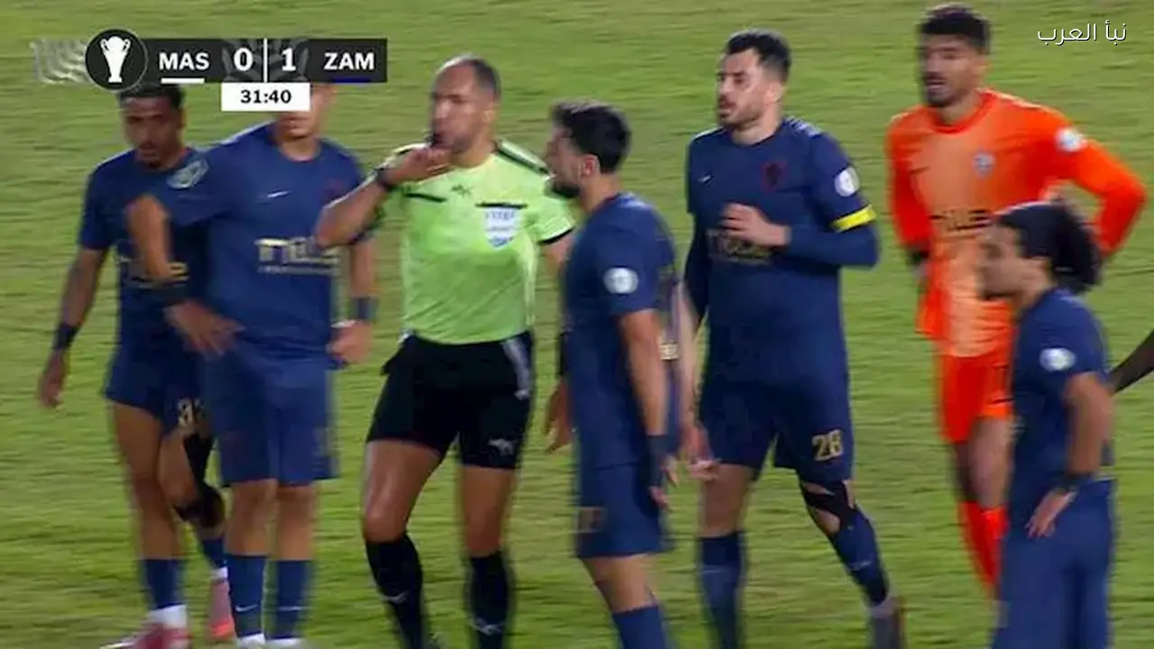 الزمالك يتفوق على المصري البورسعيدي 2-1 والدباغ يسجل الهدف الثاني