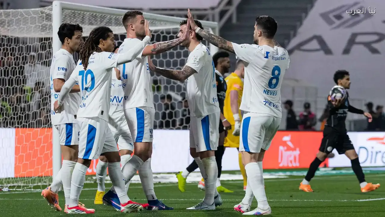 الهلال يحقق فوزًا كبيرًا على الشباب بخمسة أهداف في إس إتش جي أرينا