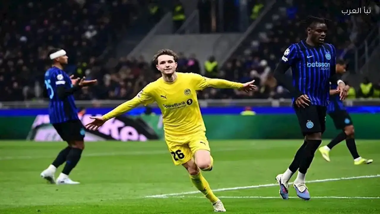 بودو جليمت يقصي إنتر ميلان من دوري الأبطال