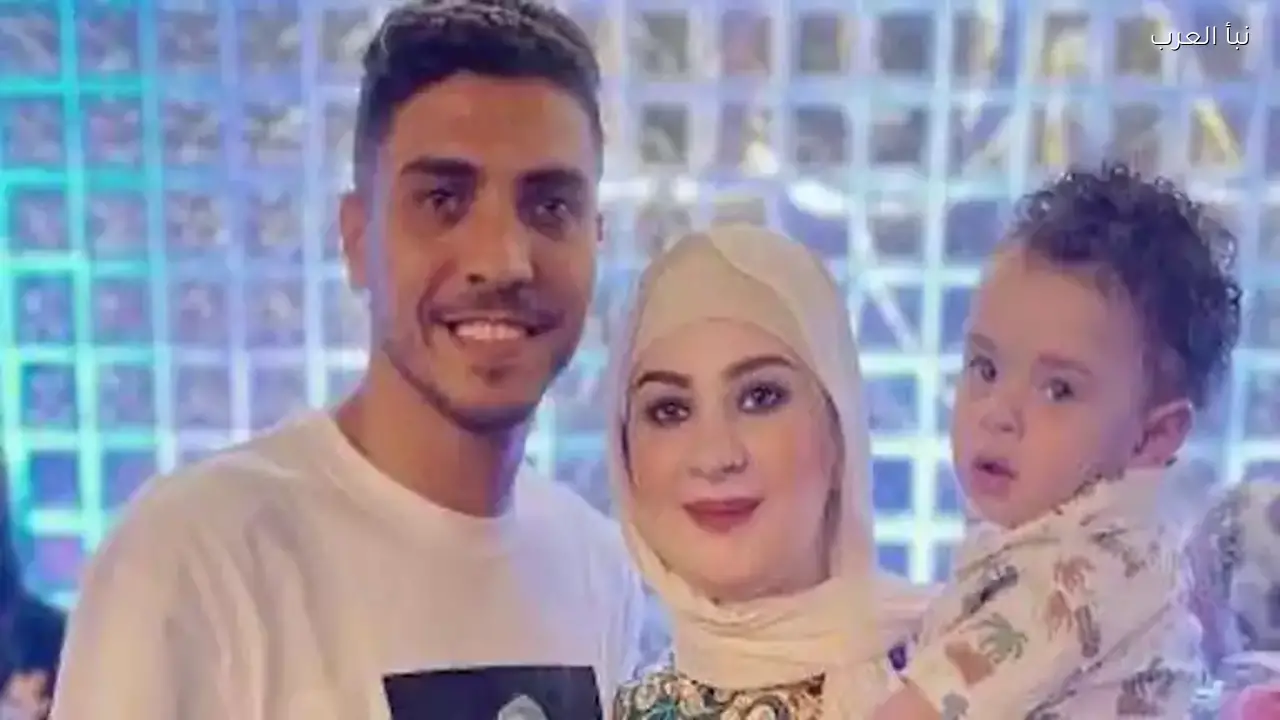 محمد شريف يحتفل بعيد ميلاده مع زوجته وصور مميزة