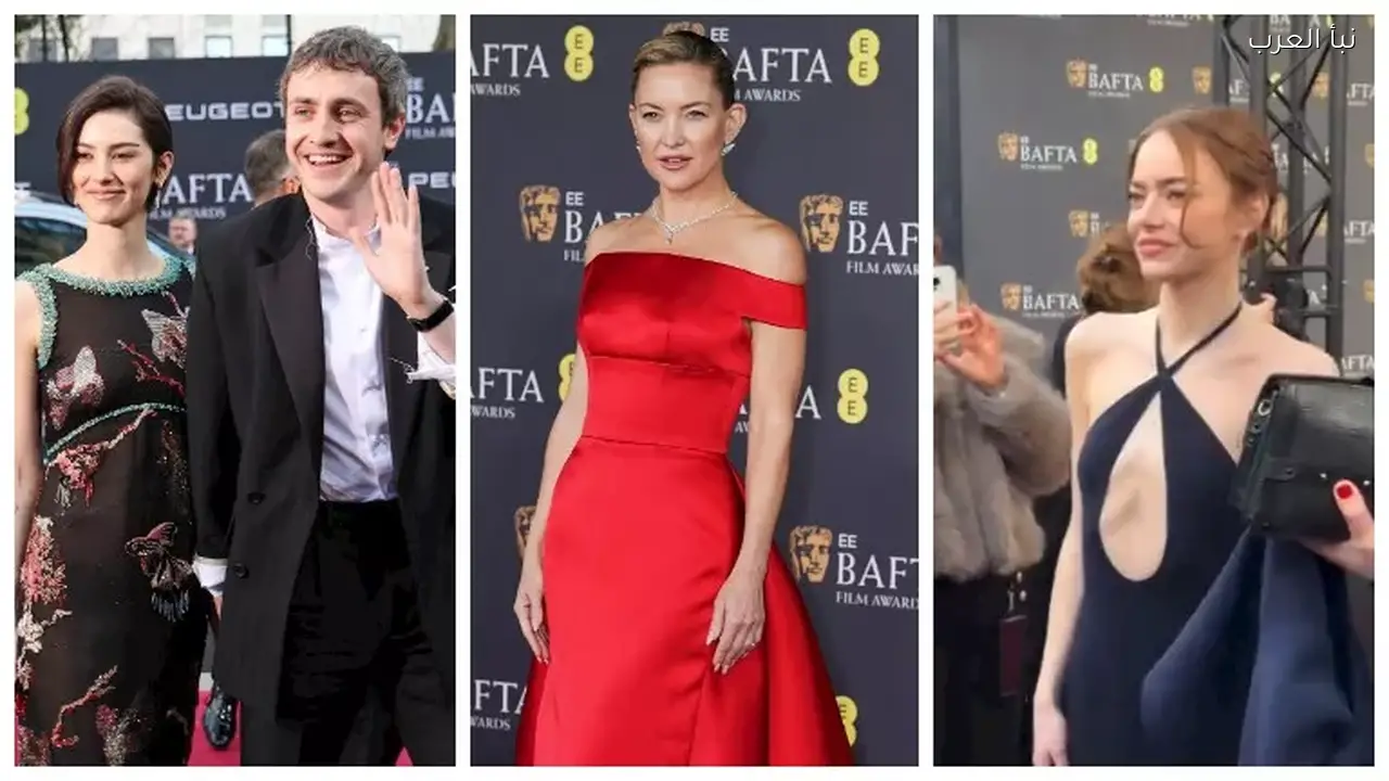 نجوم هوليوود يتألقون على ريد كاربت حفل بافتا 2026