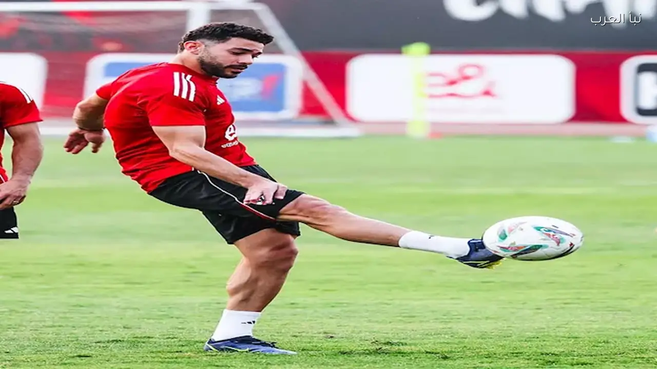ياسر إبراهيم يعود لتدريبات الأهلي قبل السفر للجزائر