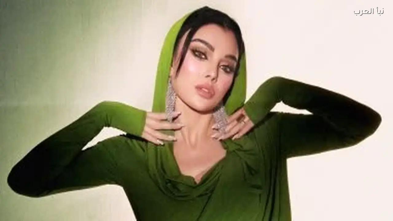 هيفاء وهبي تتألق بإطلالة خضراء أنيقة خلال عيد الفطر