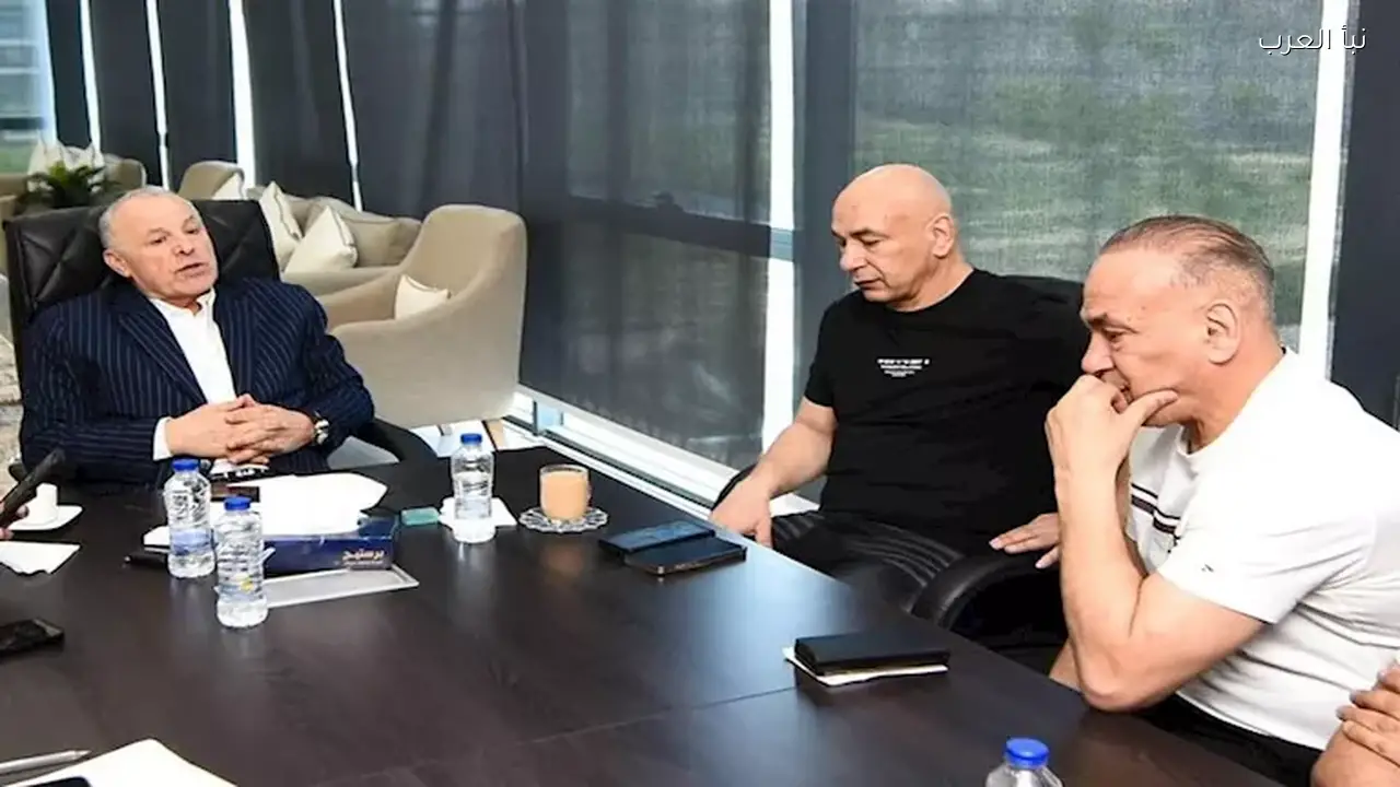 أبو ريدة يناقش ترتيبات معسكر المنتخب المصري مع التوأم