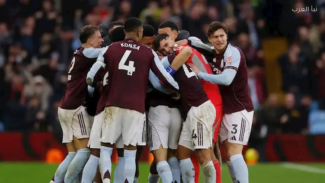 أستون فيلا يتفوق على ليل الفرنسي في ذهاب دور الـ16 للدوري الأوروبي